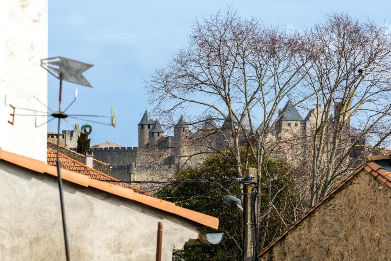 Apartmán L'Arche De La Cite Avec Netflix Fibre Et Clim Carcassonne Exteriér fotografie